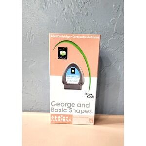 Cricut Cartridge George And‎ Basic Shapes Font Cartridge